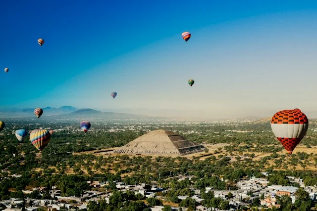 municipios más seguros del Estado de México teotihuacan globos